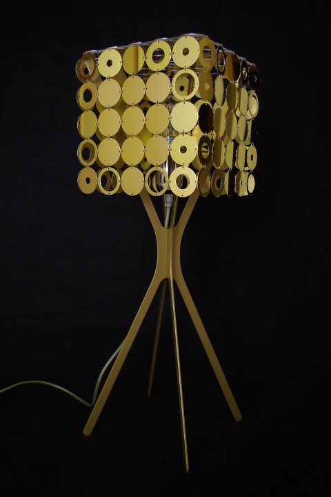 Bubble table lamp