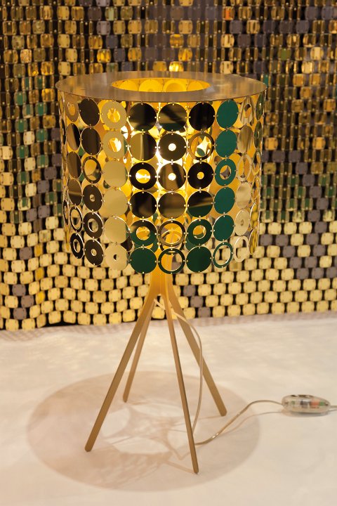 Bubble table lamp