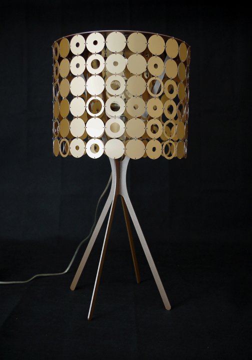 Bubble table lamp