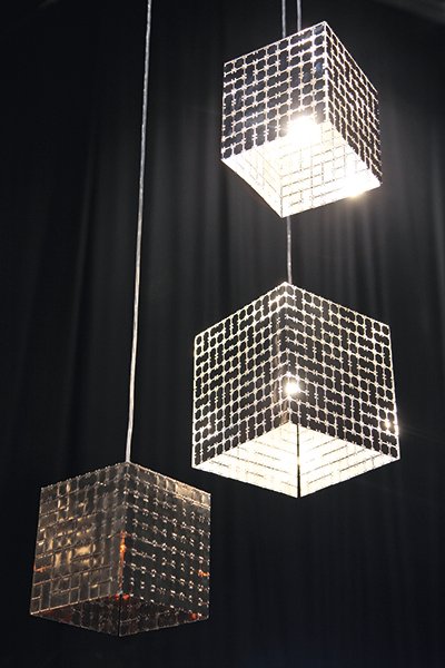 Fractale hanging lamp